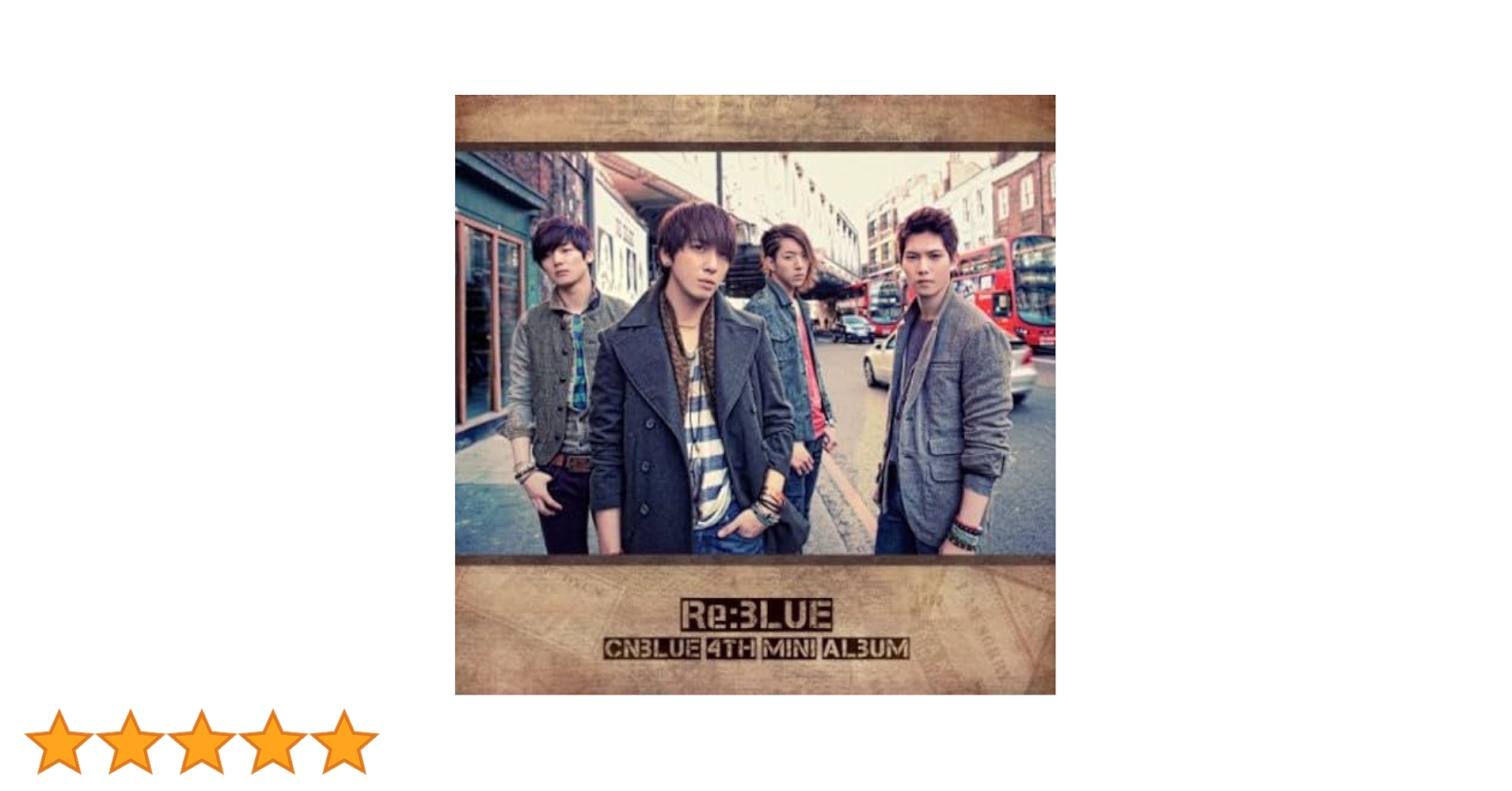 【直筆サイン入り】CNBLUE/4thミニアルバム/Re:BLUE(韓国盤) 直筆サイン入り】CNBLUE/4thミニアルバム/Re:BLUE(韓国盤) - K